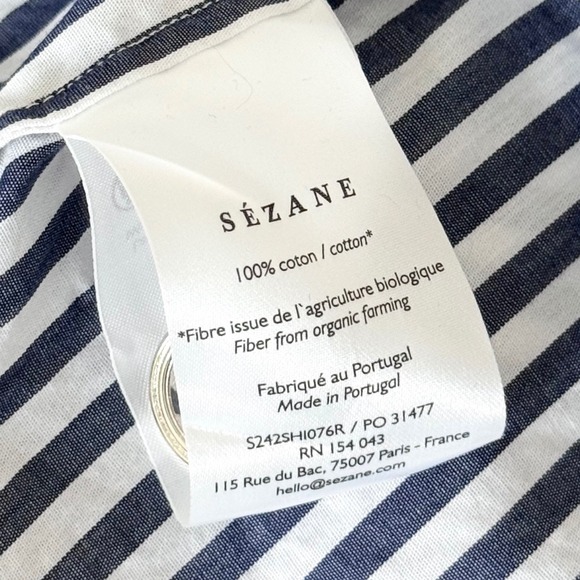 Sézane x Mariadel Aorden Coleta Shirt 38 - Picture 10 of 11